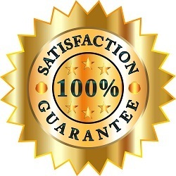 100% Satisfaction Guarantee badge
